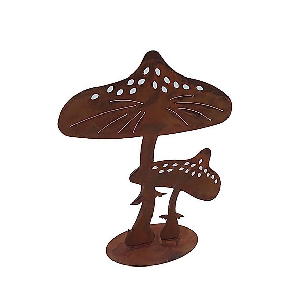 HTI-Living Gartenfigur Dekorative Gartenfigur Fliegenpilz, (Stück, günstig online kaufen