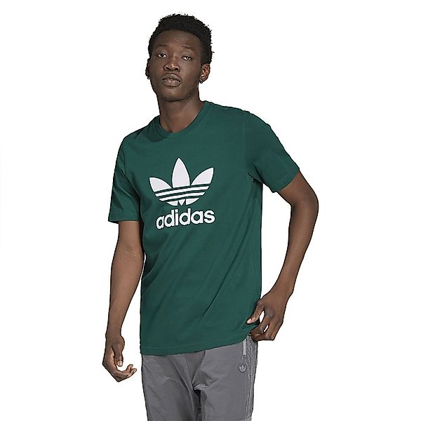 Adidas Originals Trefoil Kurzärmeliges T-shirt S Collegiate Green günstig online kaufen