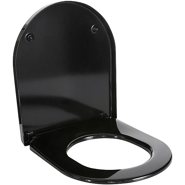 Schöner Wohnen WC-Sitz Antus Wrap Soft Close Schwarz günstig online kaufen