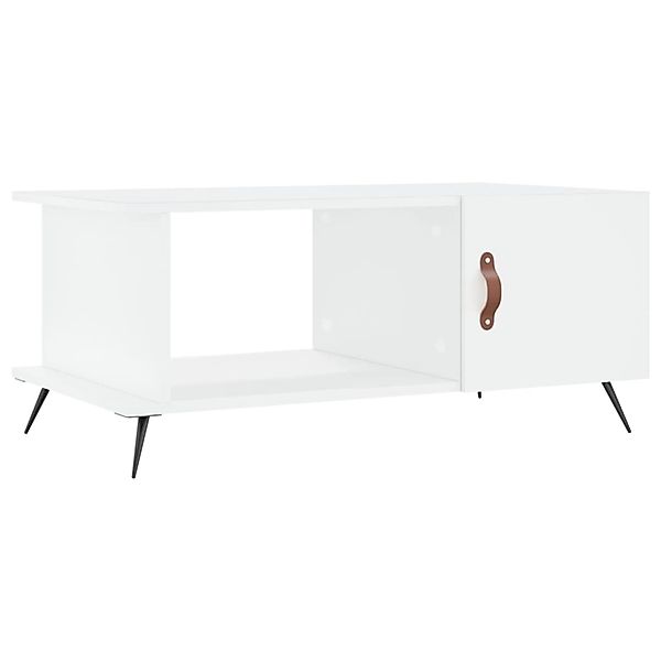 vidaXL Couchtisch Weiß 90x50x40 cm Holzwerkstoff 829460 günstig online kaufen