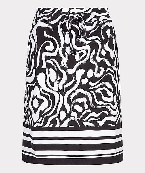 Esqualo Sommerrock Esqualo Rock Knielang Schwarz/Weiß günstig online kaufen