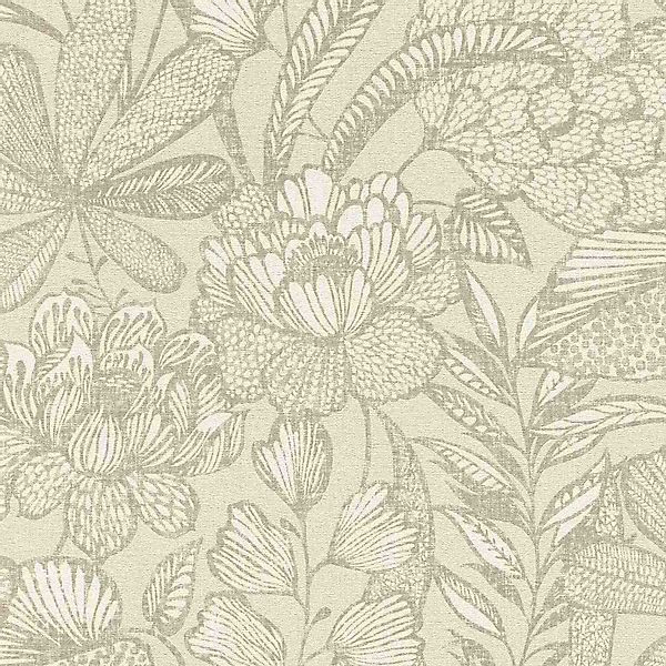 Rasch Vliestapete 555349 Tapete Botanical Jungle günstig online kaufen