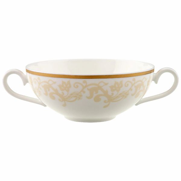 Villeroy & Boch Tasse "Suppen-Obertasse Ivoire 200 ml weiß-gold" günstig online kaufen