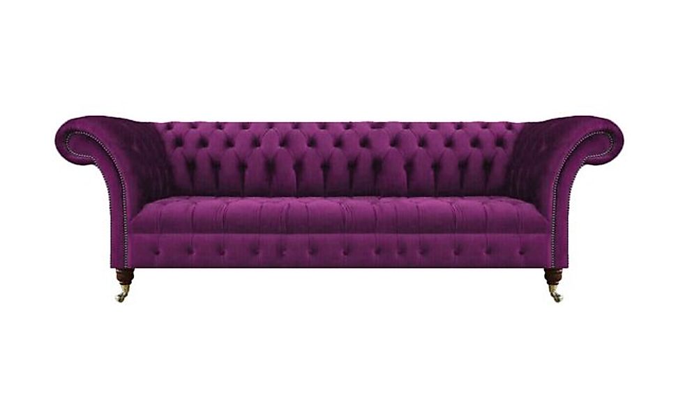JVmoebel Chesterfield-Sofa Sofa Couch Viersitzer Luxus Möbel Chesterfield W günstig online kaufen