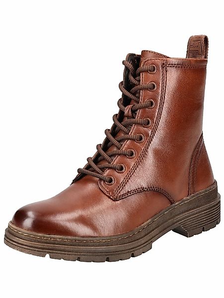Tamaris Schnürstiefelette "Tamaris Stiefelette Leder/Textil" günstig online kaufen