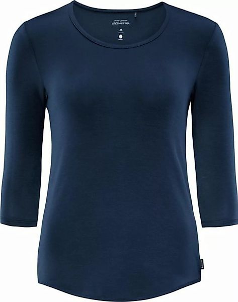 SCHNEIDER Sportswear Kurzarmshirt MADITAW Frauen-Basic-3/4-Shirt dunkelblau günstig online kaufen