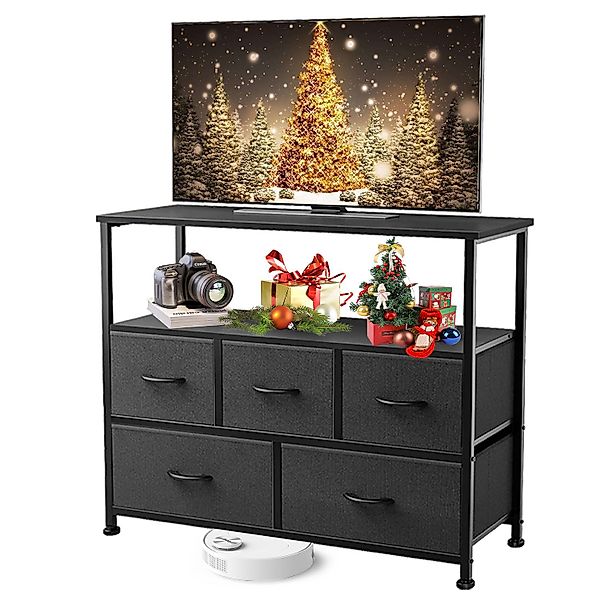 IDEASY TV-Schrank Kommode TV-Ständer Entertainment Center günstig online kaufen
