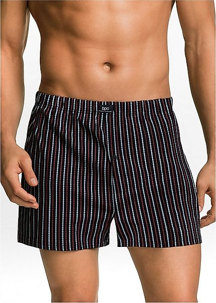 bonprix Boxershorts (Packung, 3-St) weiter Schnitt, lockere Passform, aus B günstig online kaufen