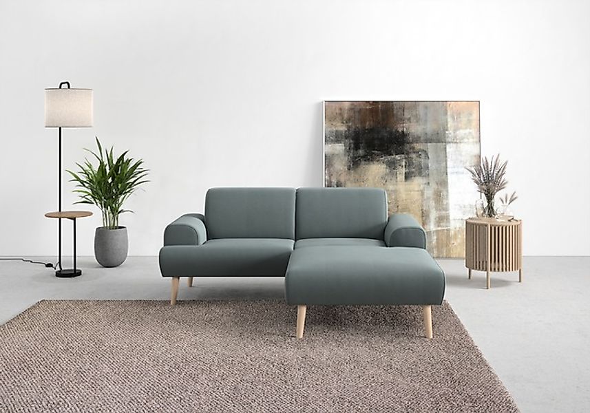 Home affaire Ecksofa »Swift Scandic Design, komfortabler Federkern, Breite günstig online kaufen