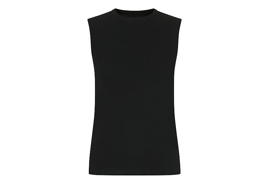 Evoni T-Shirt für Damen ohne Ärmel hoher Rundhalsausschnitt günstig online kaufen