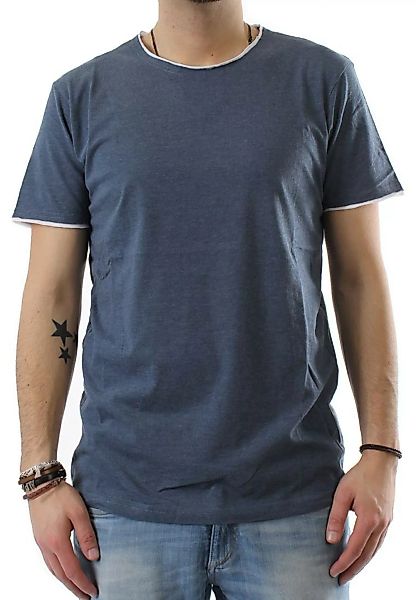 Shine T-Shirt Men 2-45322 Denim Blue Melange günstig online kaufen