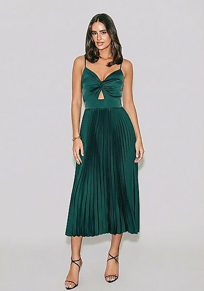 Cupshe Maxikleid Satin gedrehtes Lockerauge Kleid günstig online kaufen