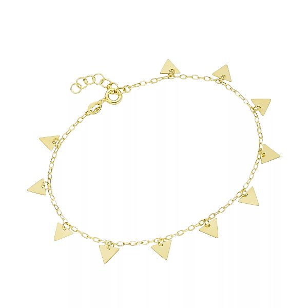 Luigi Merano Armband "mit Dreieck - Anhängern, Gold 375" günstig online kaufen