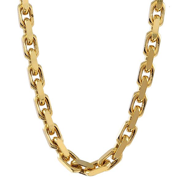 HOPLO Goldkette Ankerkette diamantiert Länge 21cm günstig online kaufen