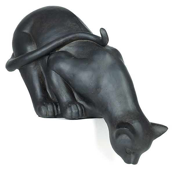 Moritz Dekofigur Kantenhocker Katze 26 cm, günstig online kaufen