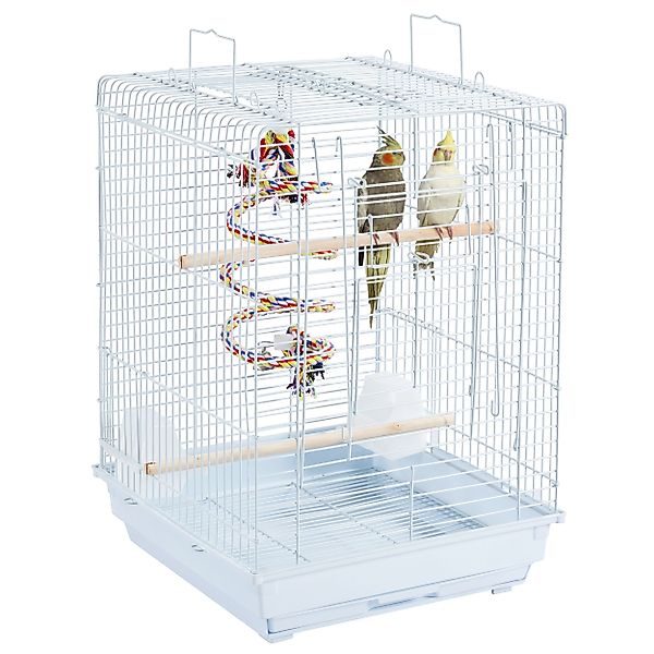 Yaheetech Vogelkäfig, Transportkäfig mit Vogelspielzeuge Wellensittichkäfig günstig online kaufen