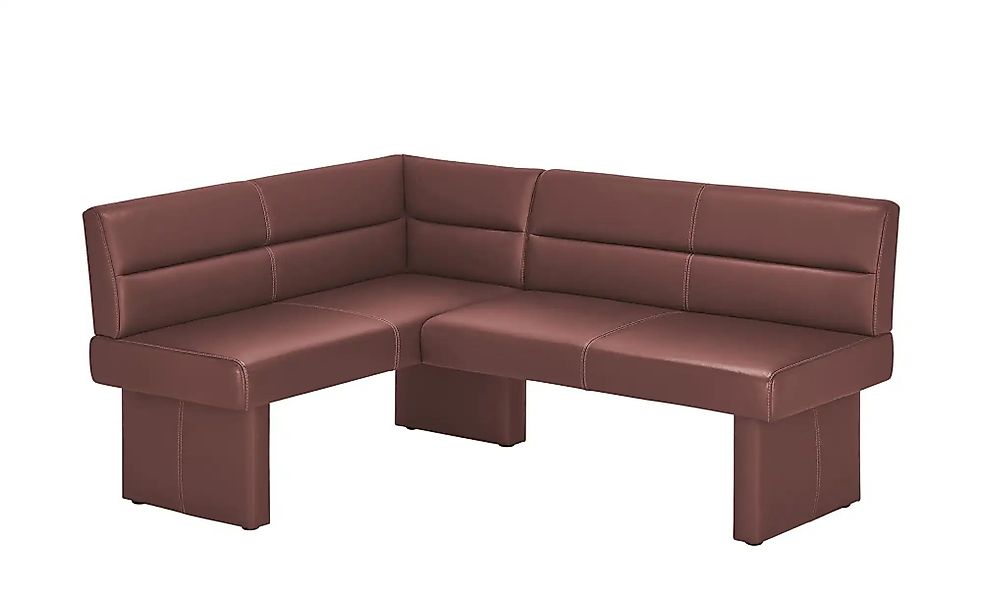 Eckbank Leder Canto II ¦ rot ¦ Maße (cm): H: 85 Bänke > Eckbänke - Höffner günstig online kaufen