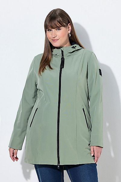 Ulla Popken Softshelljacke HYPRAR Softshelljacke wasserabweisend Fleecefutt günstig online kaufen