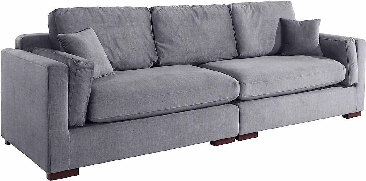 Home affaire Big-Sofa "Fresh Pond" in vielen Bezugsqualitäten und Farben, B günstig online kaufen