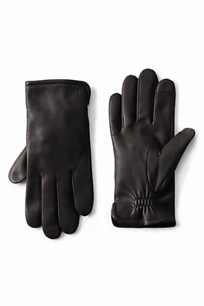 Leder-Handschuhe mit Kaschmirfutter, Herren, Größe: L Erwachsener, Braun, b günstig online kaufen