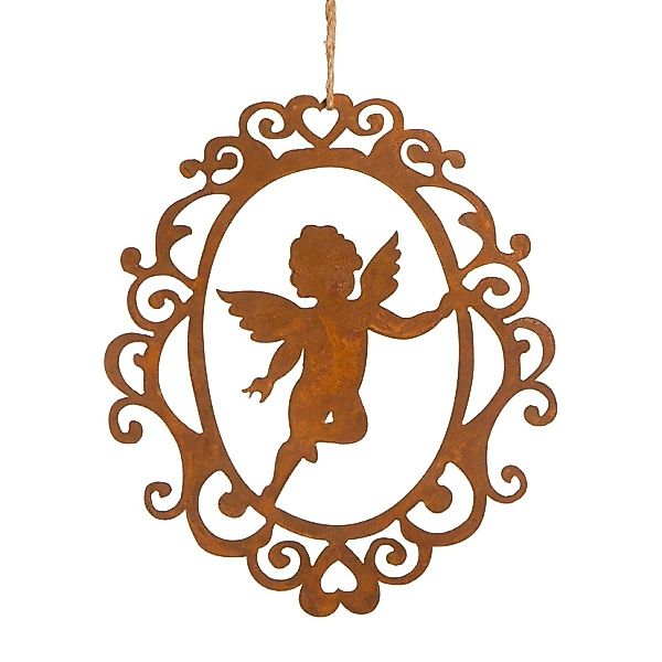 Linoows Dekoobjekt Engel Dekohänger im Ornament, günstig online kaufen