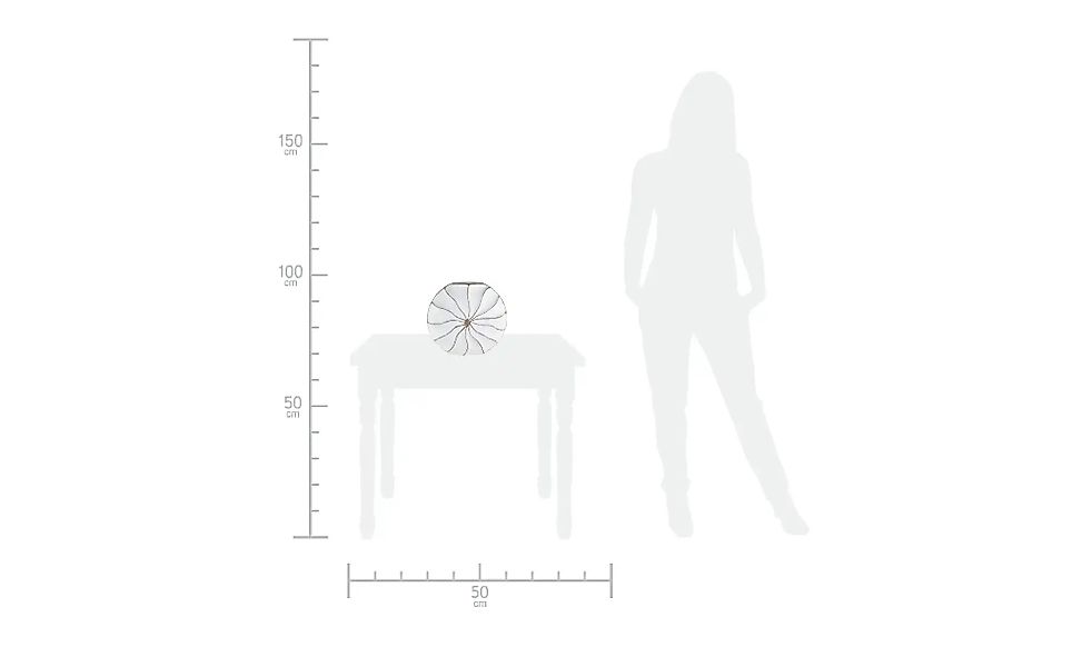 Deko-Vase   ¦ weiß ¦ Polyresin (Kunstharz) ¦ Maße (cm): B: 31 H: 28,5 T: 9. günstig online kaufen