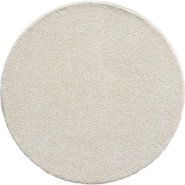 Floornovo Kurzflor Teppich Rund Einfarbig Durchmesser 120 cm günstig online kaufen