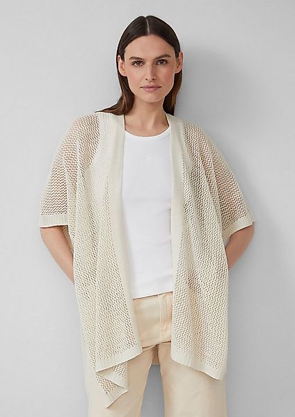 s.Oliver Poncho Indoor-Poncho Leichter Strickponcho günstig online kaufen