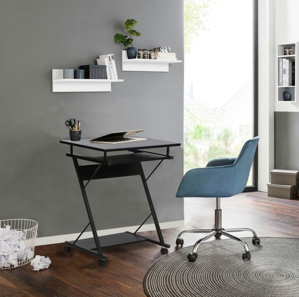 INOSIGN Computertisch "ERVIE, Rolltisch, Laptoptisch," stabiles Metallgeste günstig online kaufen