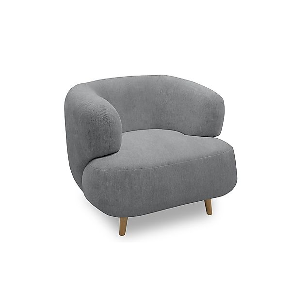 Polstersessel 800014, Sessel, Holzfüße, Armsessel, 86 x 73 x 160 (BxTxH), g günstig online kaufen