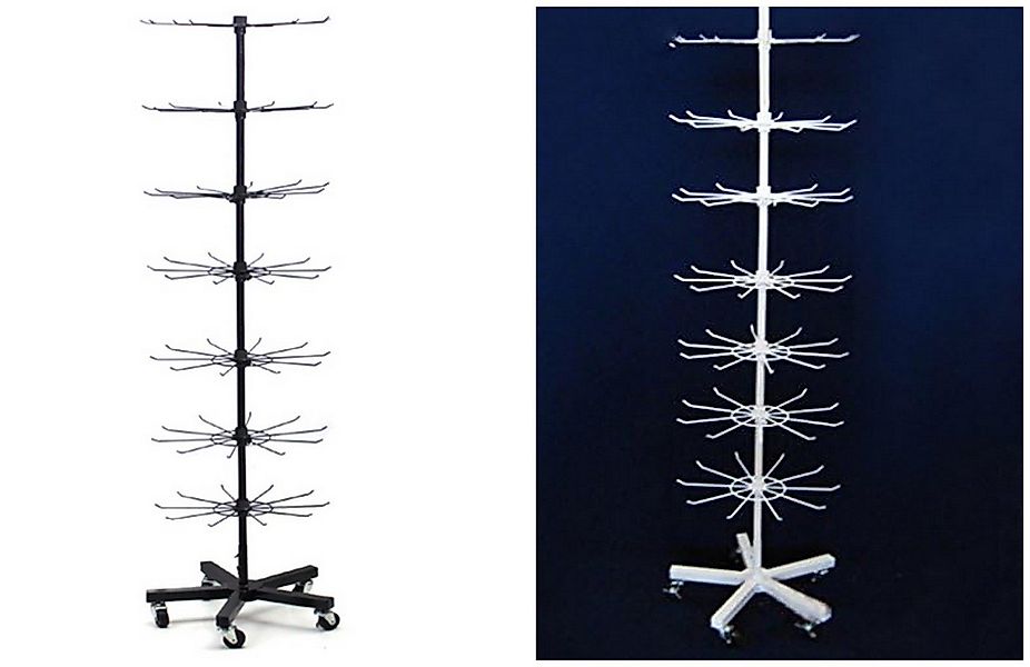 Yudu Schmuck Etagere Verkaufsständer mit 7 Etage Metall mit 5 Füßen günstig online kaufen