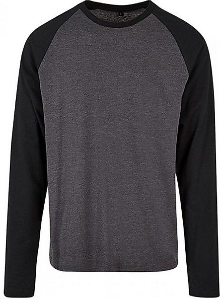 Build Your Brand Langarmshirt Herren Contrast Raglan Longsleeve Langarmshir günstig online kaufen