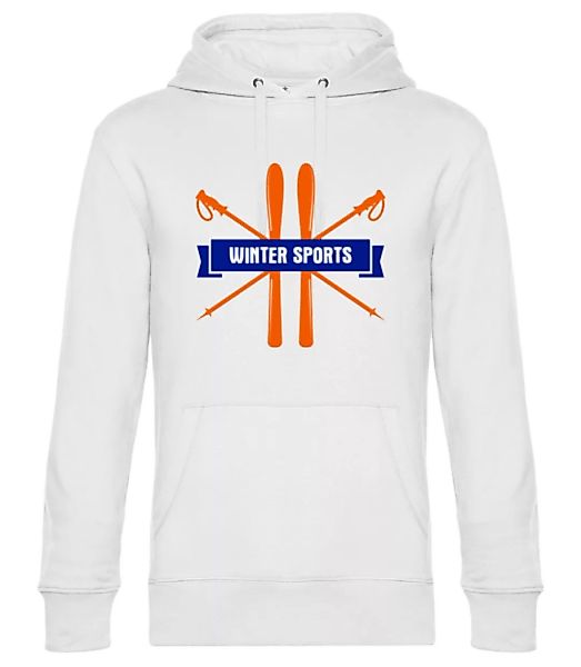 Winter Sports Sign · Unisex Premium Hoodie günstig online kaufen