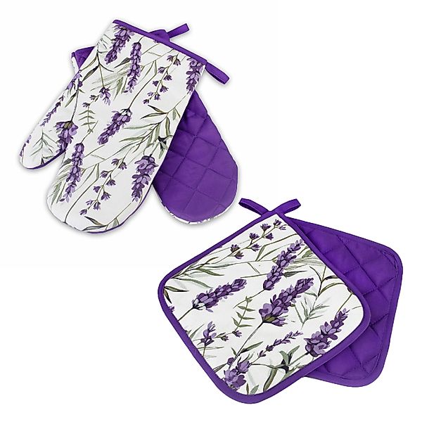Delindo Lifestyle Topfhandschuhe Ofenhandschuhe/Topflappen, (4er Sparset, günstig online kaufen
