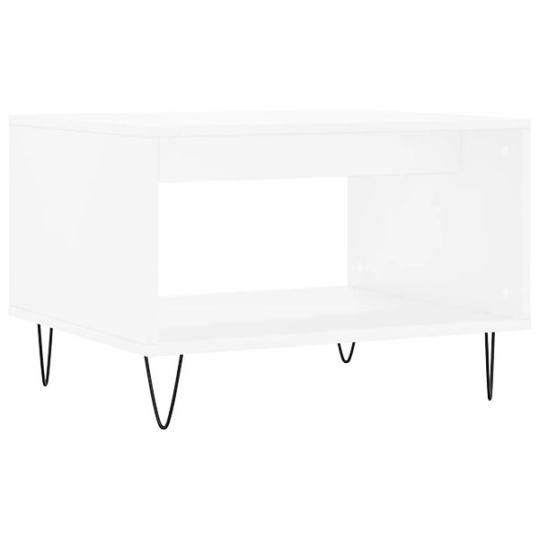 vidaXL Couchtisch Weiß 60x50x40 cm Holzwerkstoff 829252 günstig online kaufen