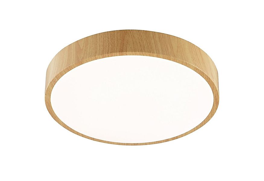 Brilliant LED Deckenleuchte Teranon, LED fest integriert, Warmweiß, Holzopt günstig online kaufen