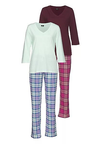 H.I.S Pyjama, (4 tlg., 2 Stück) günstig online kaufen