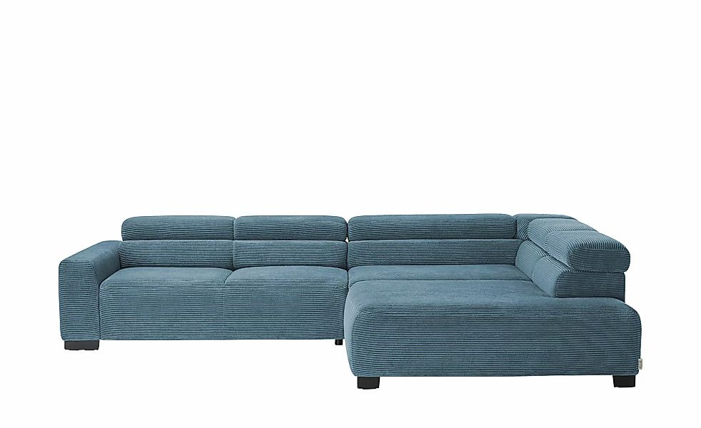 Jette Home Ecksofa aus Cord Jette Flirt ¦ türkis/petrol ¦ Maße (cm): B: 311 günstig online kaufen