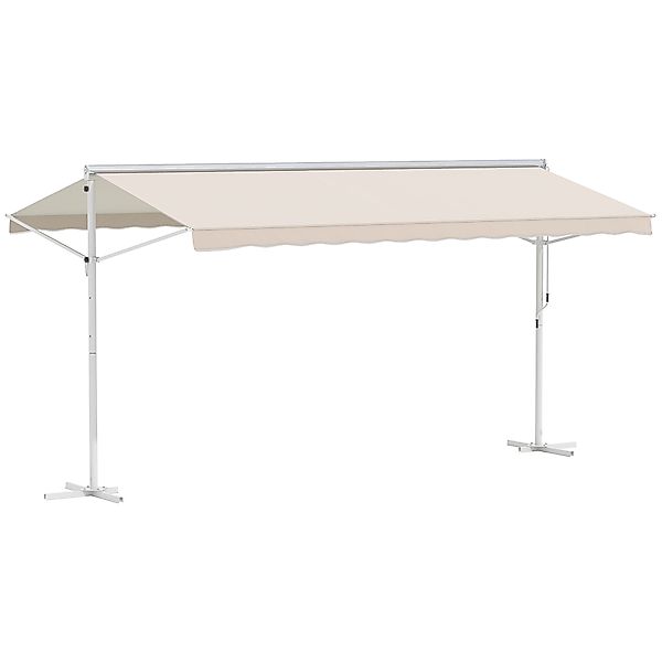Outsunny Markise mit Faltarm (Gartenmarkise, 1-St., günstig online kaufen