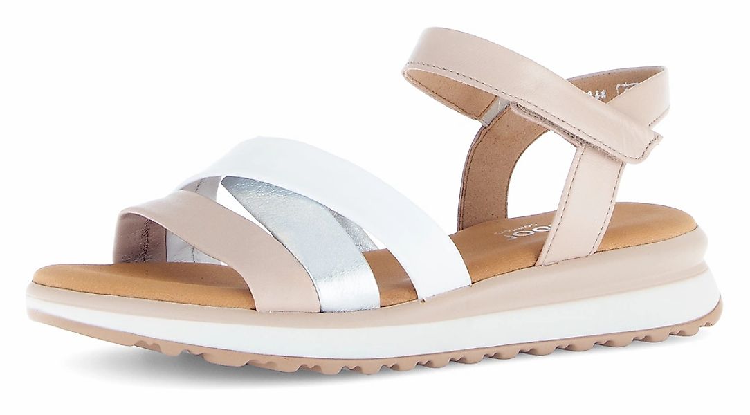 Gabor Keilsandalette "FLORENZ", Riemchensandale, Sommerschuh, Komfortschuh günstig online kaufen