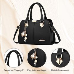 REDOM Henkeltasche Umhängetasche Handtasche Tragetasche Aktentasche Tasche günstig online kaufen