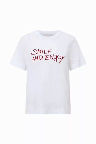 Rich & Royal T-Shirt Easy Fit T-Shirt "smile and enjoy" Organic günstig online kaufen