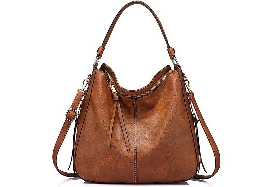 LuxusKollektion Umhängetasche Damen Umhängetasche Lederimitat Designer Hobo günstig online kaufen