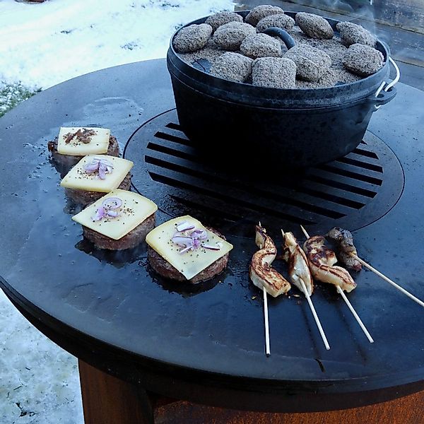 BBQ-Toro Feuerschale Feuerschale mit Grillring, Ø günstig online kaufen