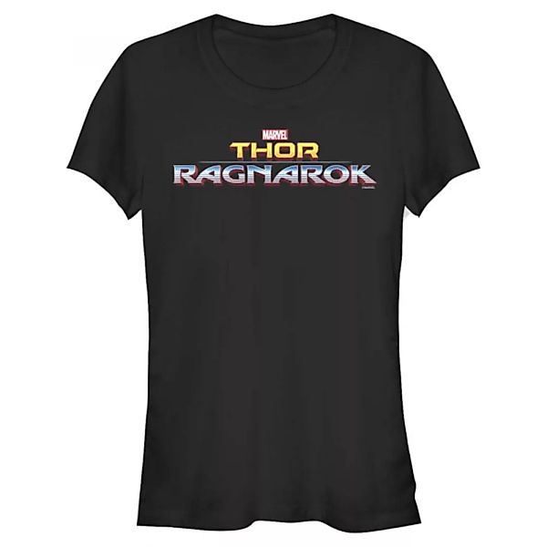 Marvel - Thor Ragnarok - Text Ragnarok Logo - Frauen T-Shirt günstig online kaufen