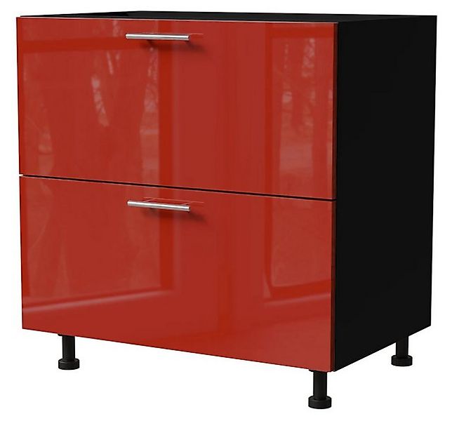 Feldmann-Wohnen Unterschrank Brerra (D2/80, 2 Schubladen, REJS Comfort Box günstig online kaufen