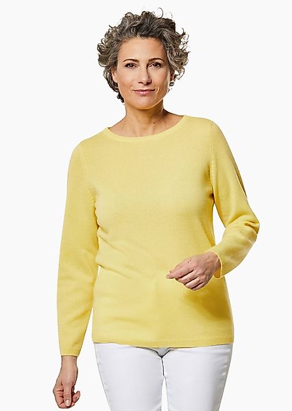 GOLDNER Strickpullover Kaschmirpullover mit U-Boot Ausschnitt günstig online kaufen