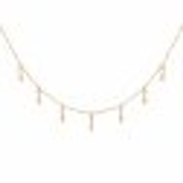 Halskette 925 Silber vergoldet mit Zirkonia günstig online kaufen