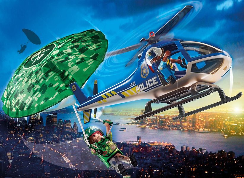 Playmobil® Polizei-Hubschrauber: Fallschirm-Verfolgung (70569), My Action günstig online kaufen