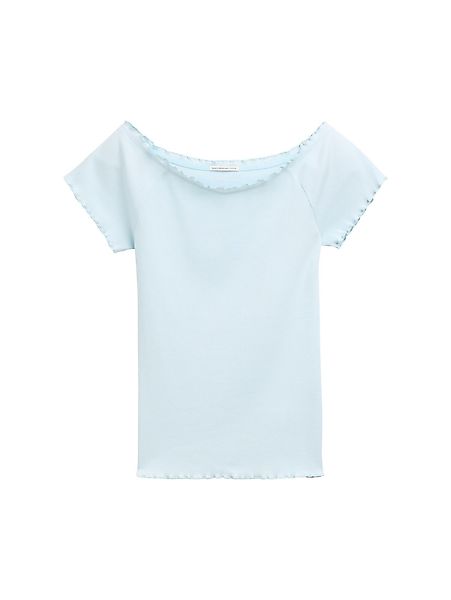 TOM TAILOR T-Shirt Ripp T-Shirt mit günstig online kaufen